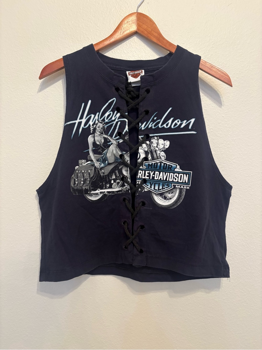 Harley Davidson Top - THE ULTIMATE BIKER BABE TANK / Size L